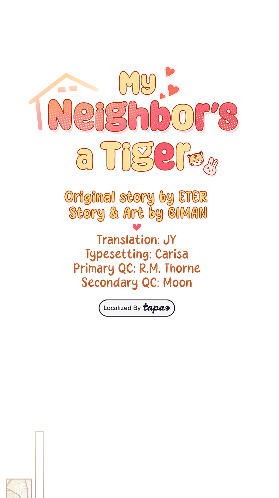 The tiger next door Chapter 40 page 1 - 