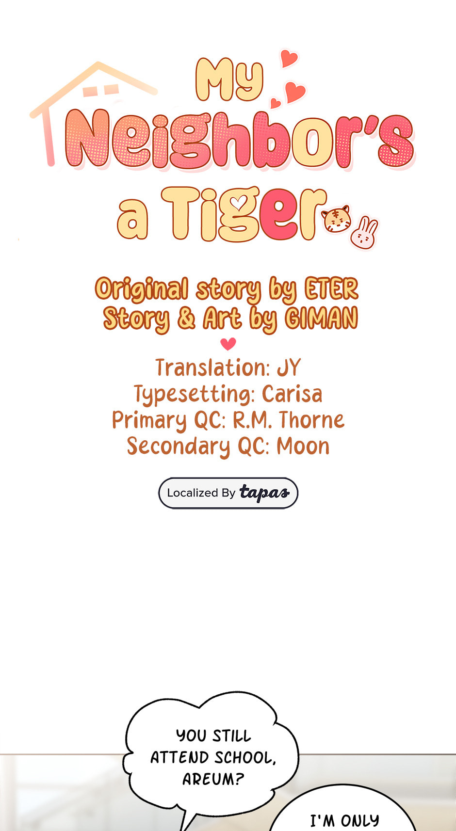 The tiger next door Chapter 42 page 1 - 