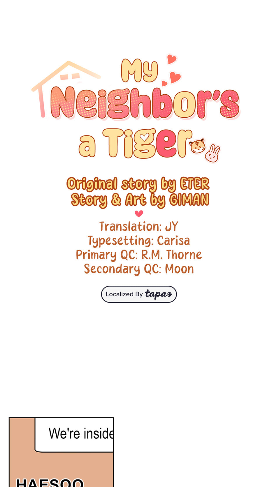 The tiger next door Chapter 47 page 1 - 