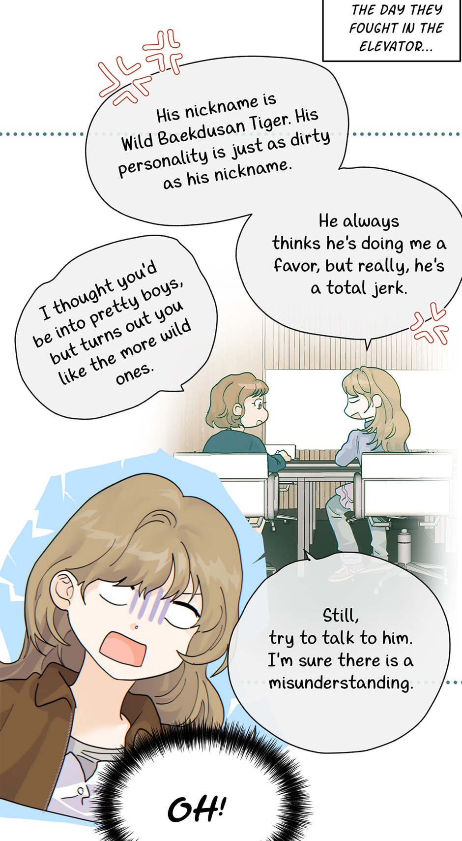 The tiger next door Chapter 58 page 12 - 