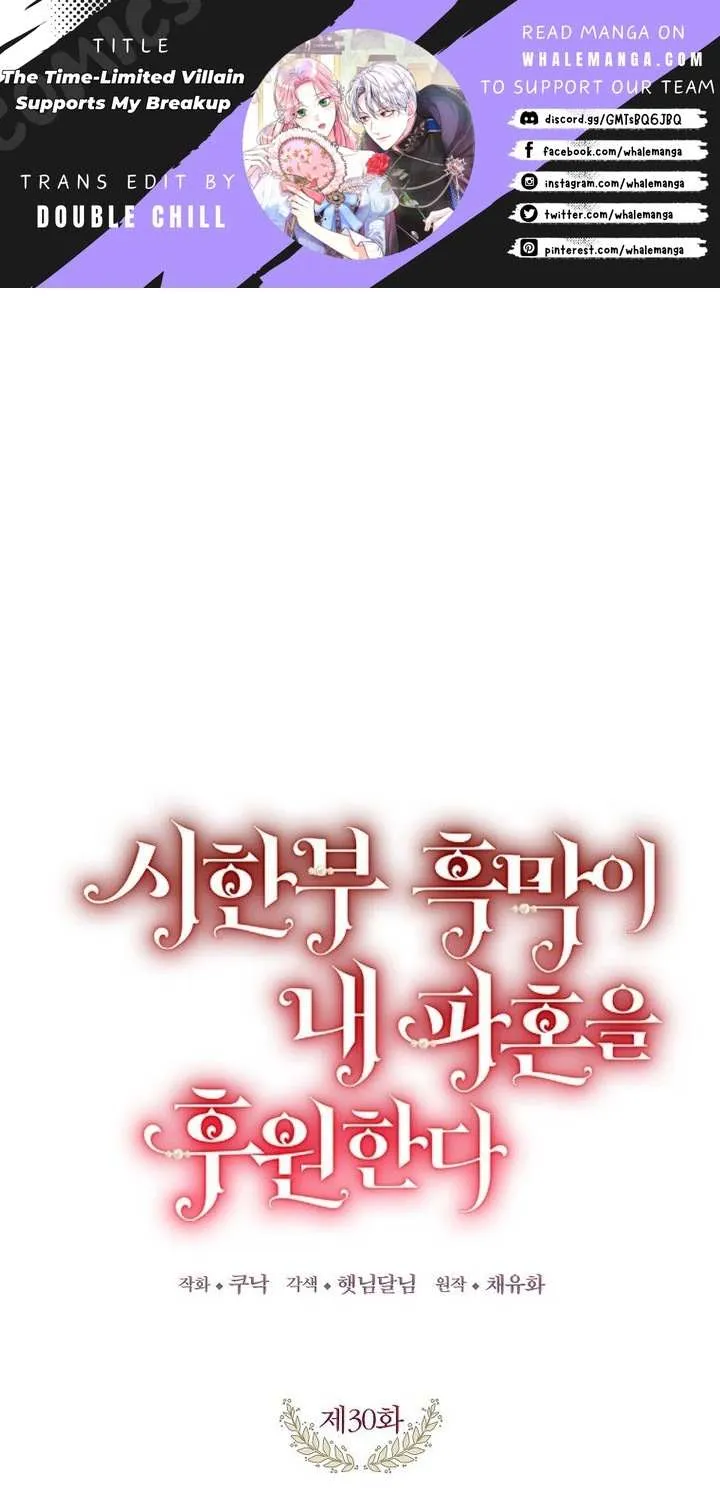 The Time-Limited Black Screen Supports My Breakup Chapter 30 page 1 - 