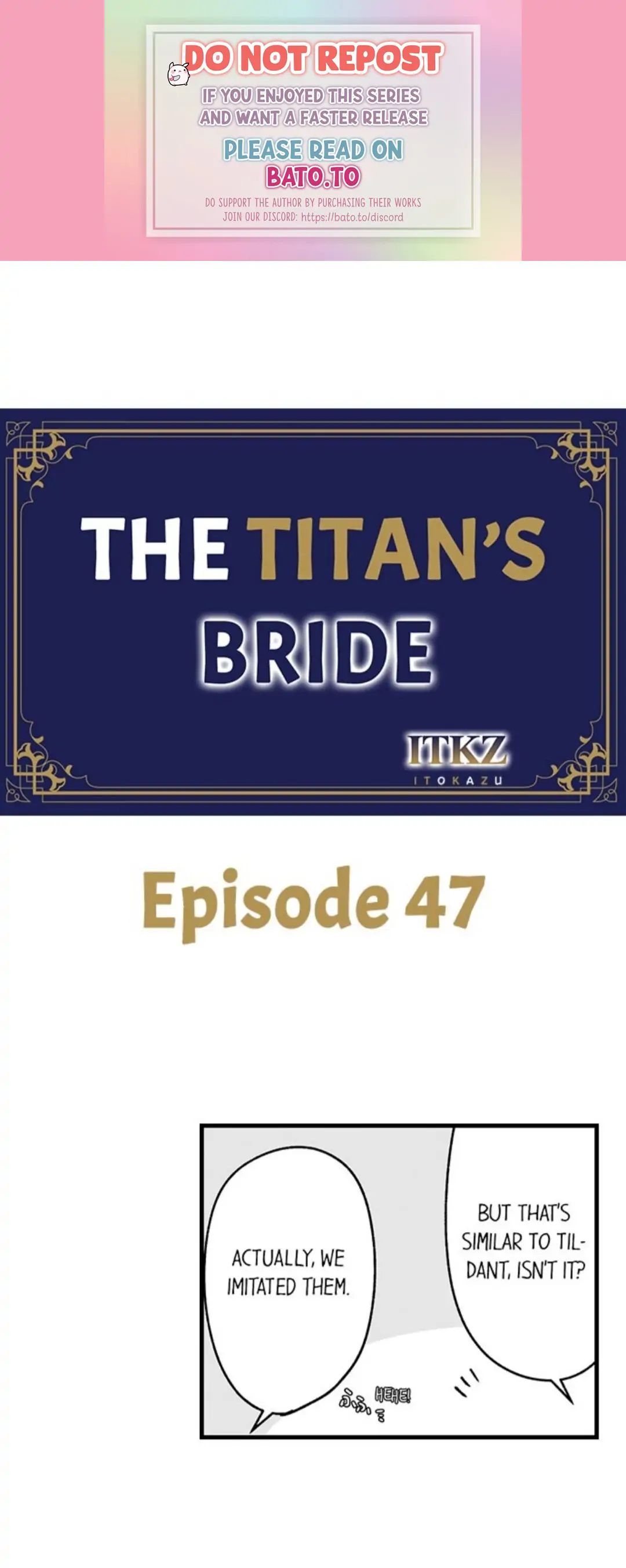 The Titan’s Bride Chapter 47 page 1 - 
