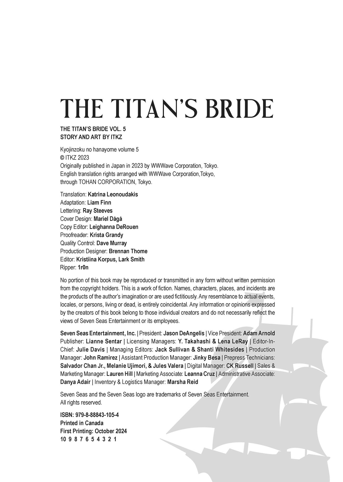 The Titan’s Bride Chapter 6.9 page 162 - 