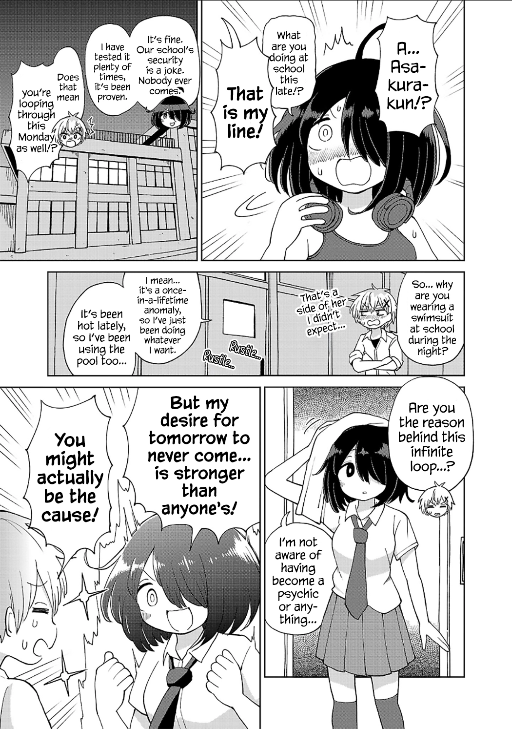 The Tomorrow I Want to See with Kako: A Time-Loop Romantic Comedy Chapter 1 page 3 - 