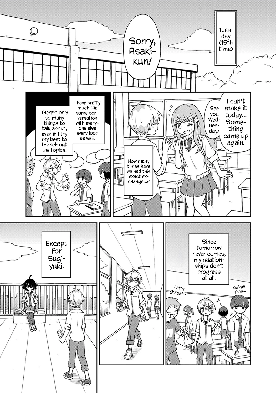 The Tomorrow I Want to See with Kako: A Time-Loop Romantic Comedy Chapter 3 page 5 - 