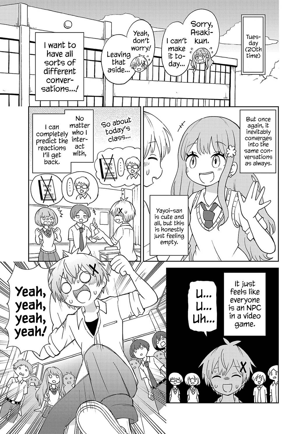 The Tomorrow I Want to See with Kako: A Time-Loop Romantic Comedy Chapter 3 page 7 - 