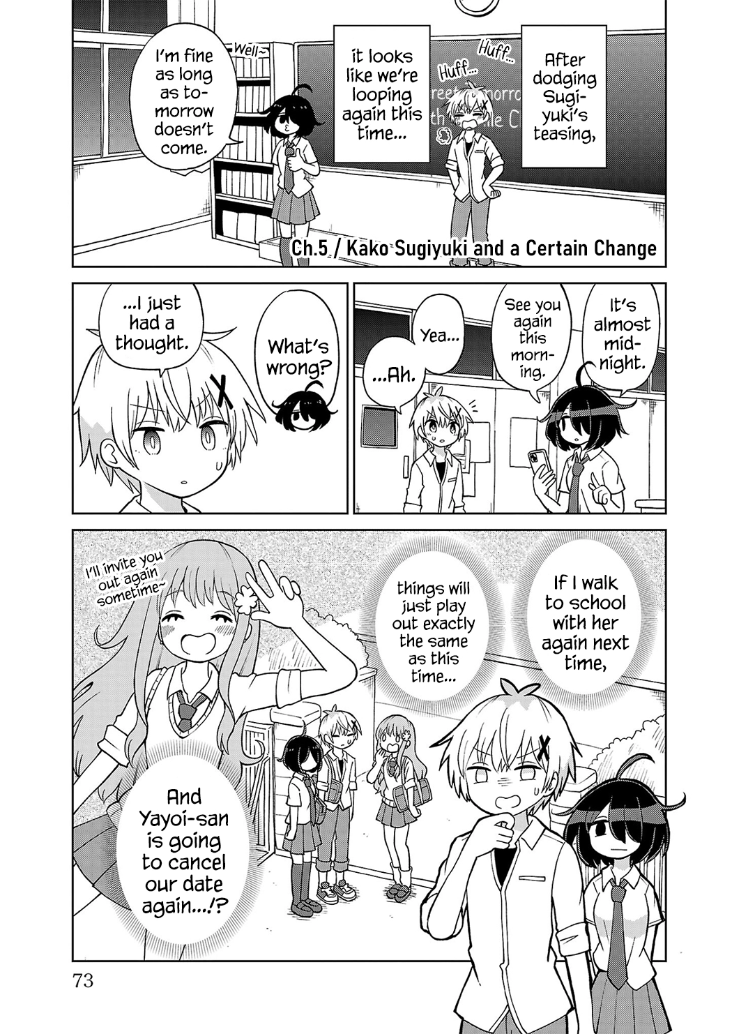 The Tomorrow I Want to See with Kako: A Time-Loop Romantic Comedy Chapter 5 page 1 - 