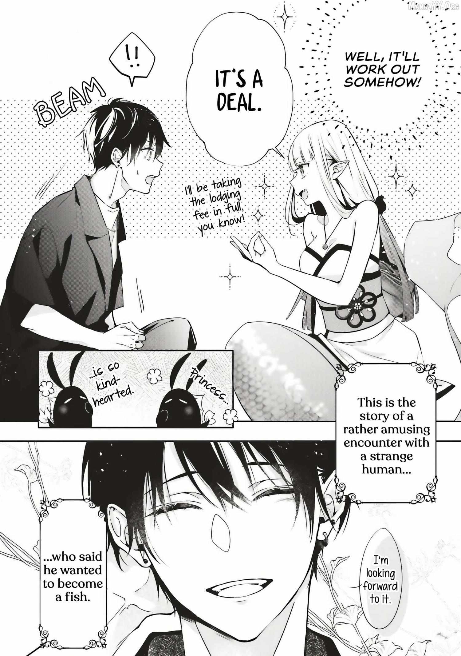 The Trading Mermaid and Sora’s First Love Chapter 1.2 page 21 - 