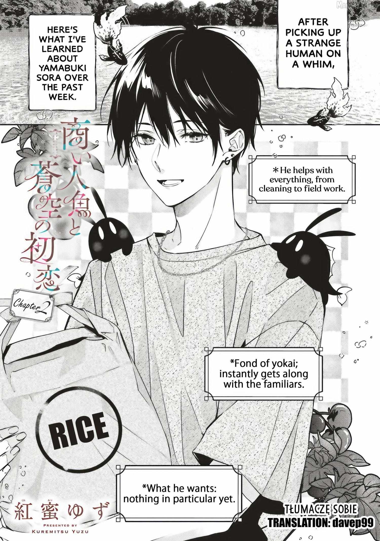 The Trading Mermaid and Sora’s First Love Chapter 2.1 page 1 - 