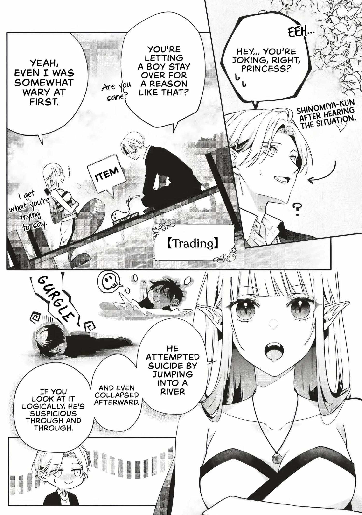 The Trading Mermaid and Sora’s First Love Chapter 2.1 page 3 - 