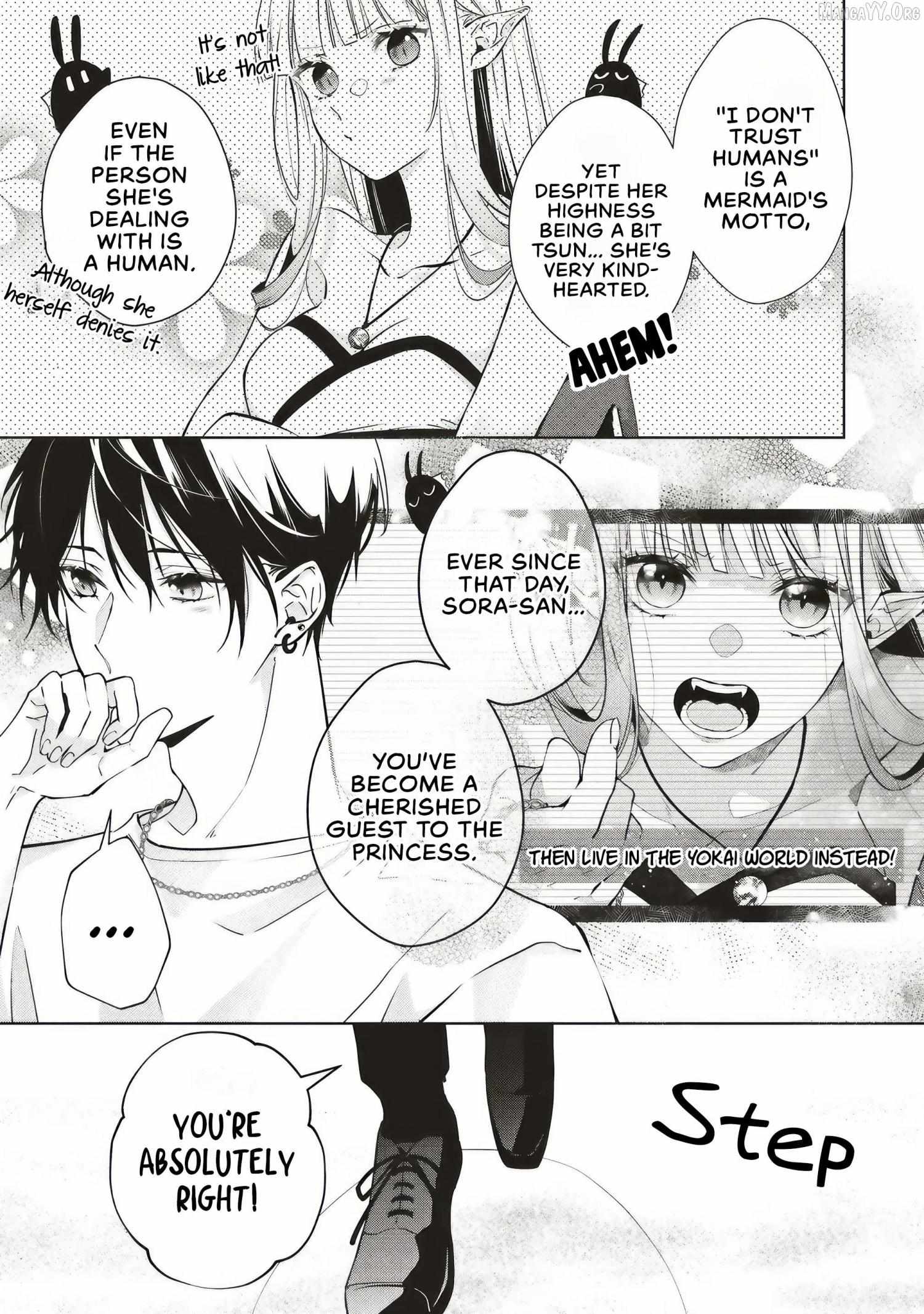 The Trading Mermaid and Sora’s First Love Chapter 2.2 page 7 - 