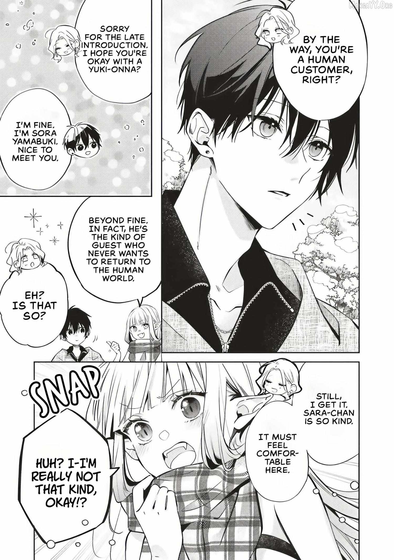 The Trading Mermaid and Sora’s First Love Chapter 3.2 page 4 - 