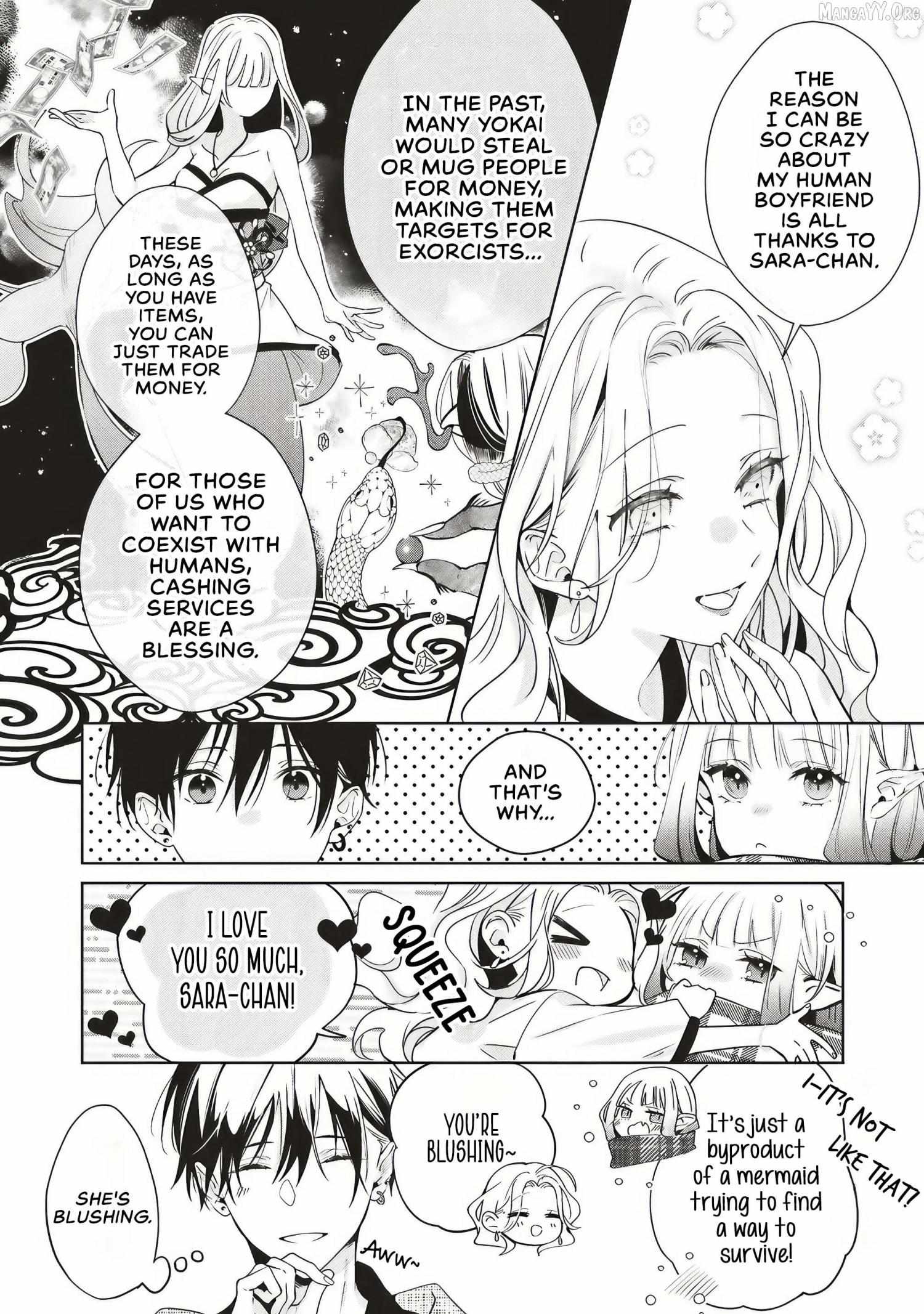 The Trading Mermaid and Sora’s First Love Chapter 3.2 page 5 - 