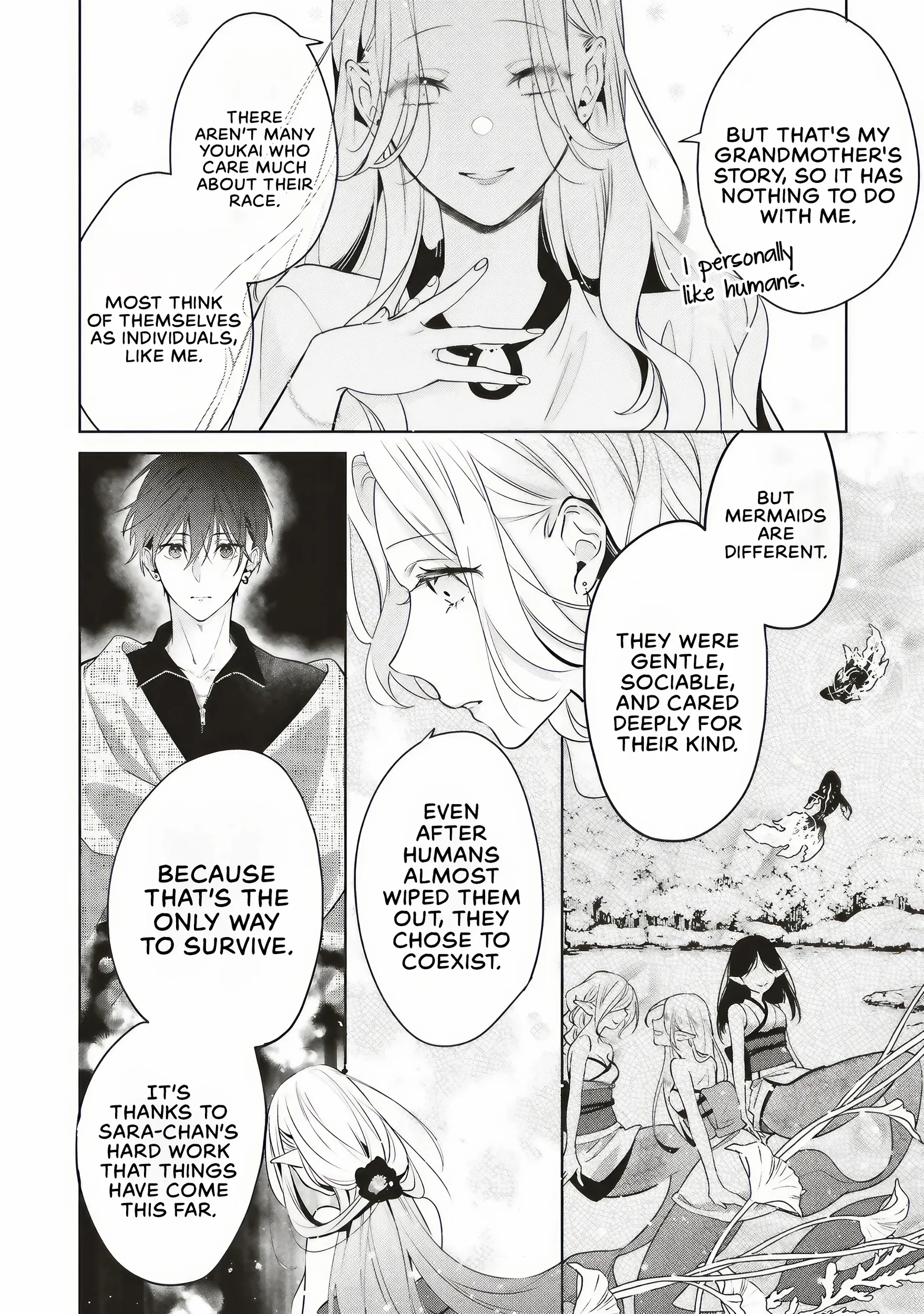 The Trading Mermaid and Sora’s First Love Chapter 3.3 page 4 - 