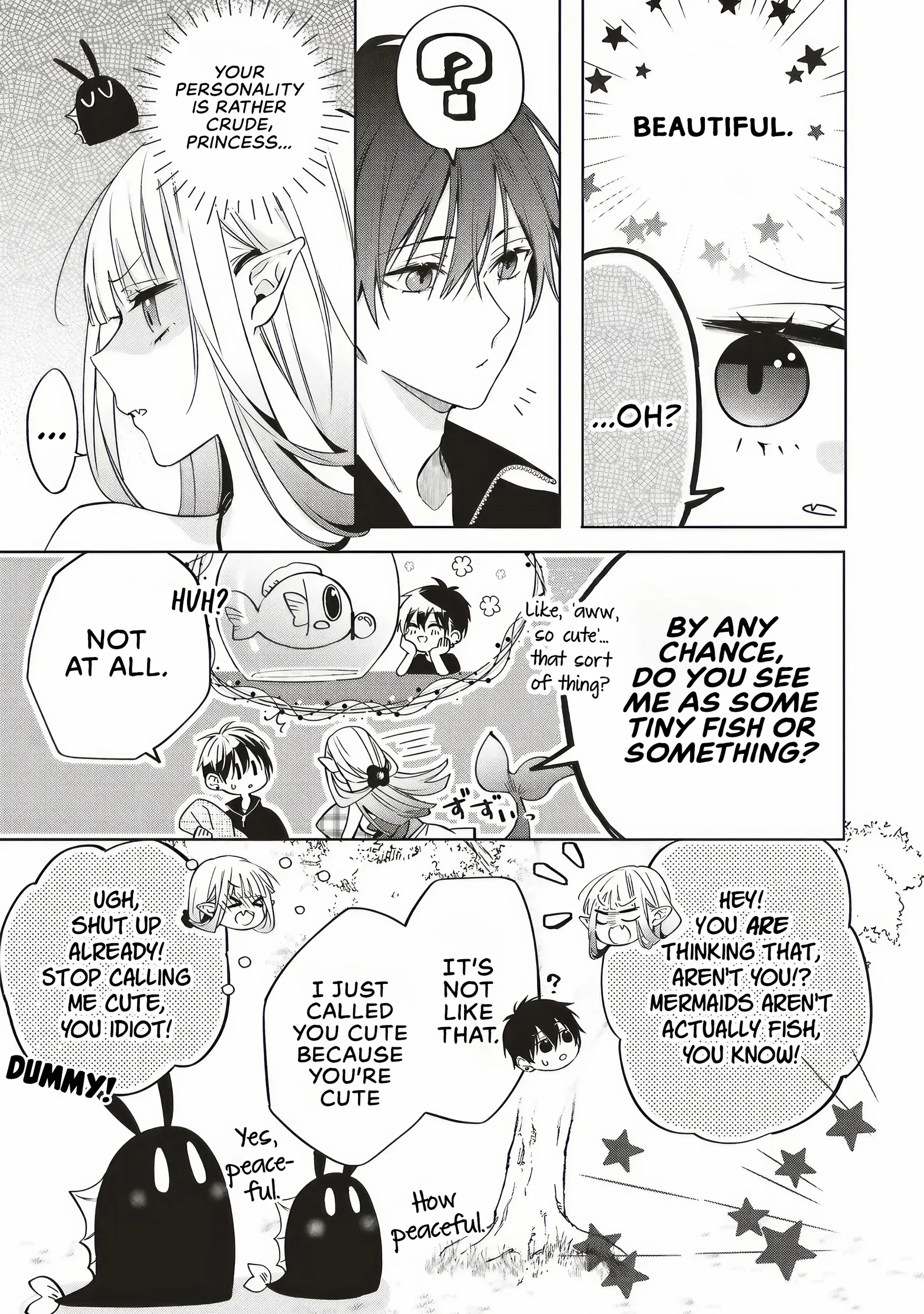 The Trading Mermaid and Sora’s First Love Chapter 3.3 page 9 - 