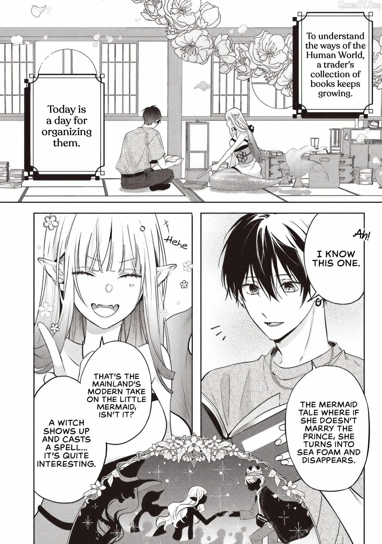 The Trading Mermaid and Sora’s First Love Chapter 4.1 page 4 - 