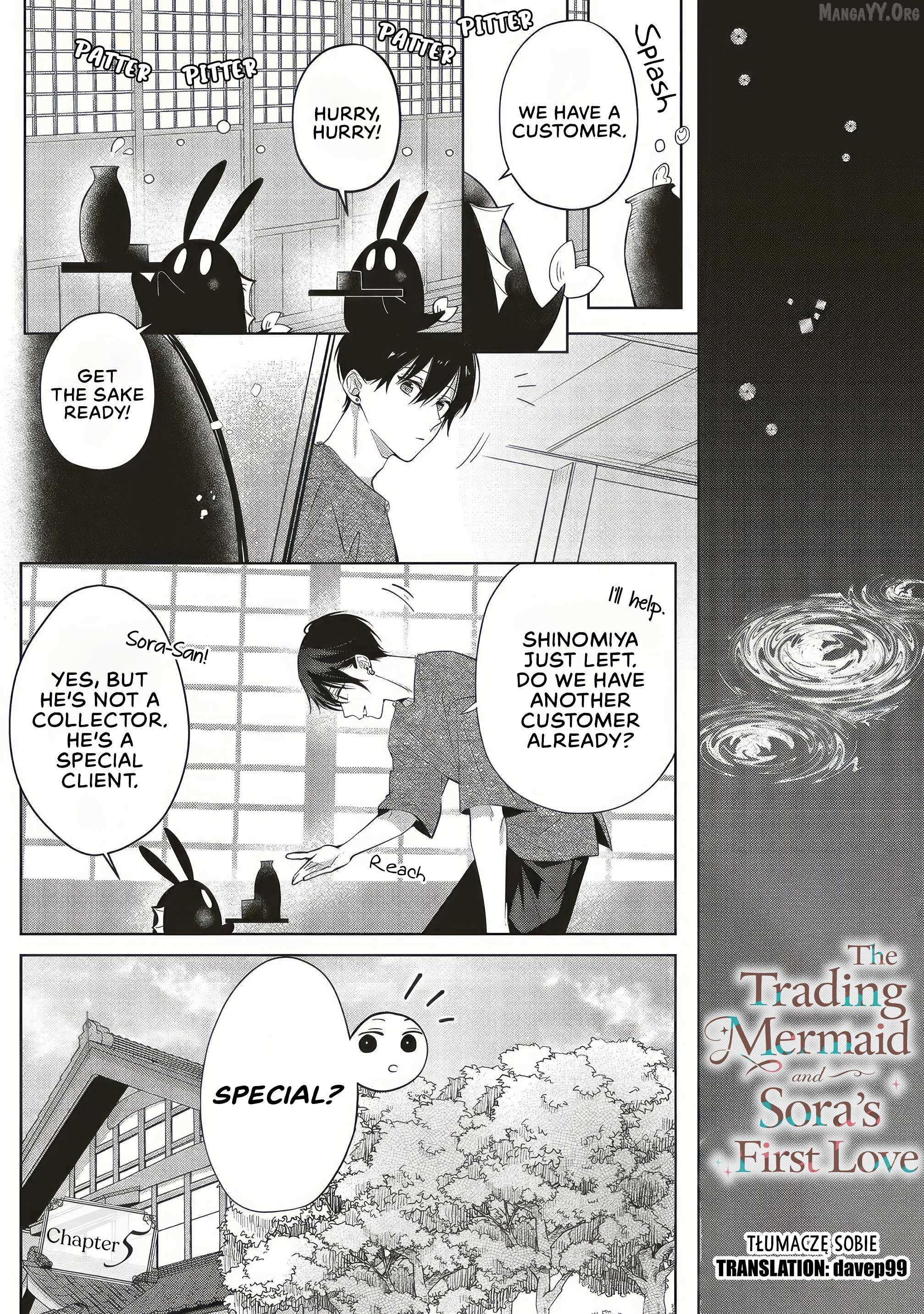 The Trading Mermaid and Sora’s First Love Chapter 5.1 page 1 - 
