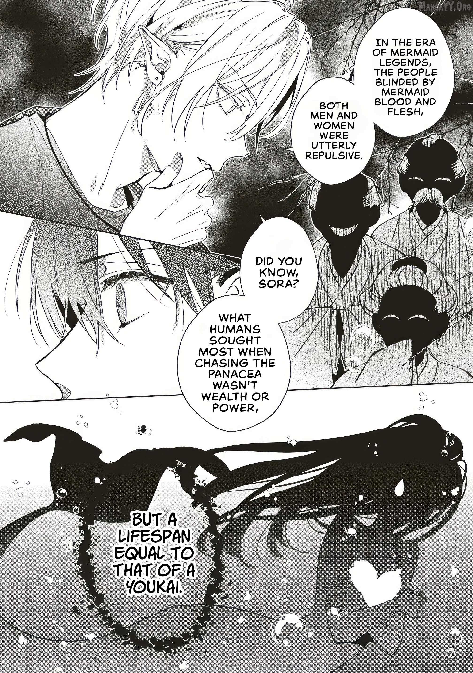 The Trading Mermaid and Sora’s First Love Chapter 5.1 page 6 - 