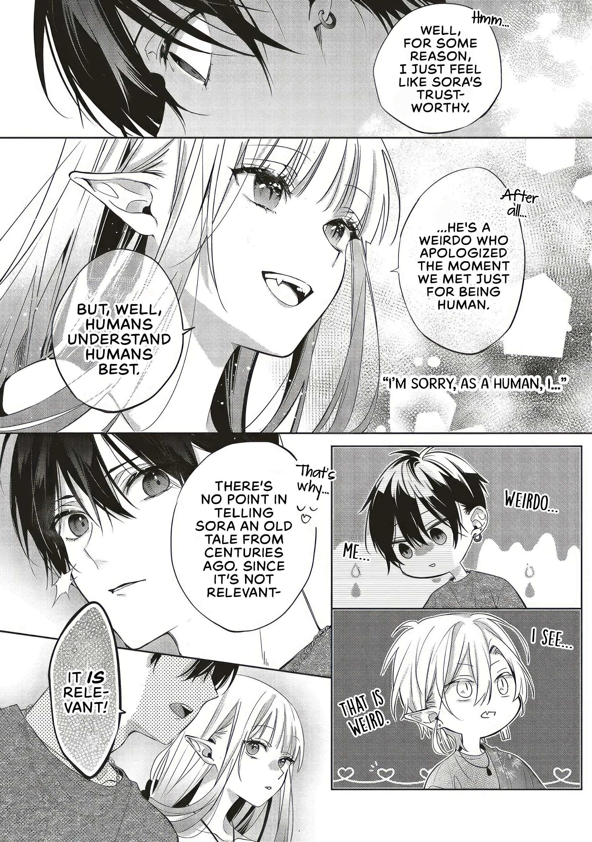 The Trading Mermaid and Sora’s First Love Chapter 5.1 page 8 - 