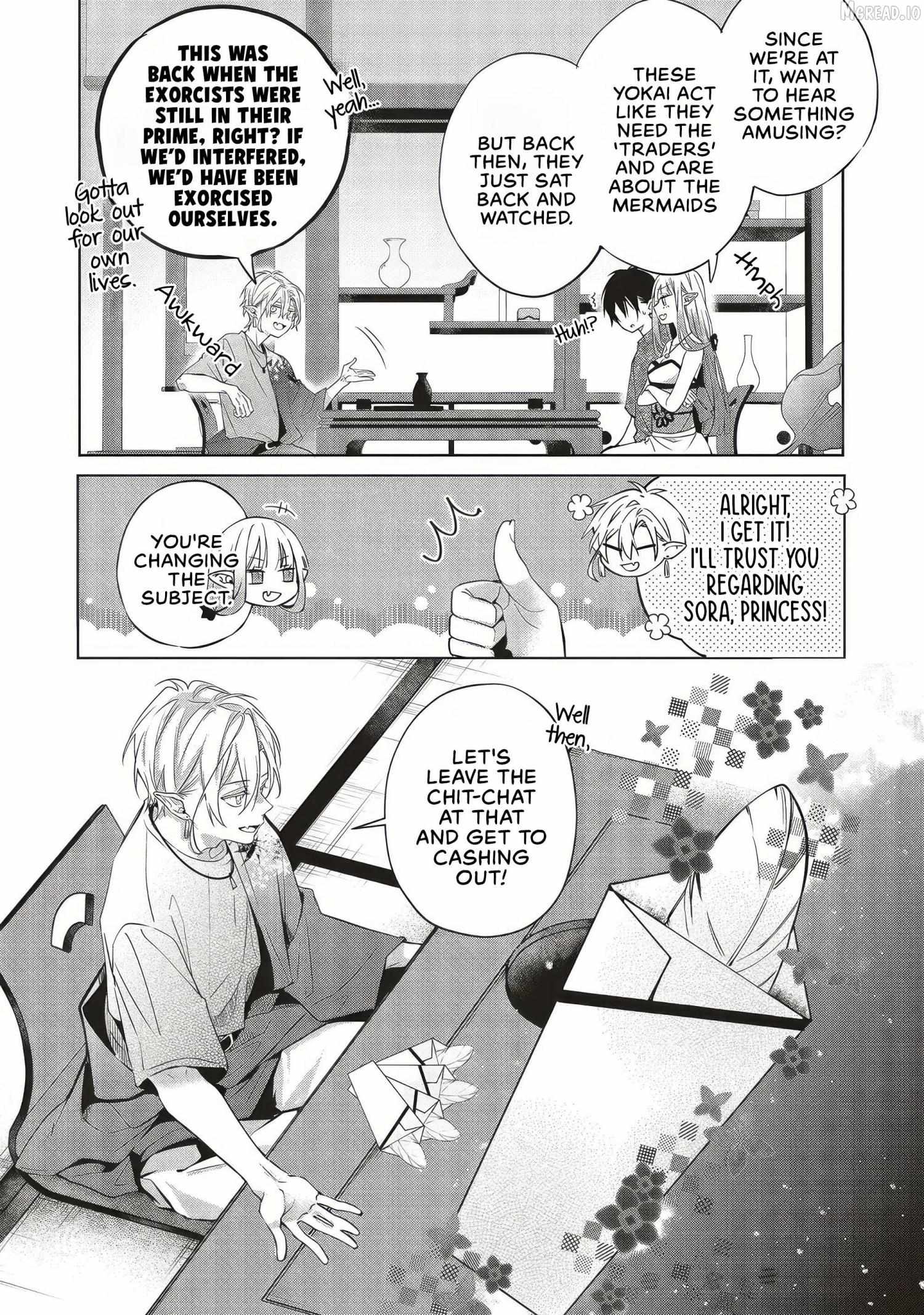 The Trading Mermaid and Sora’s First Love Chapter 5.2 page 6 - 