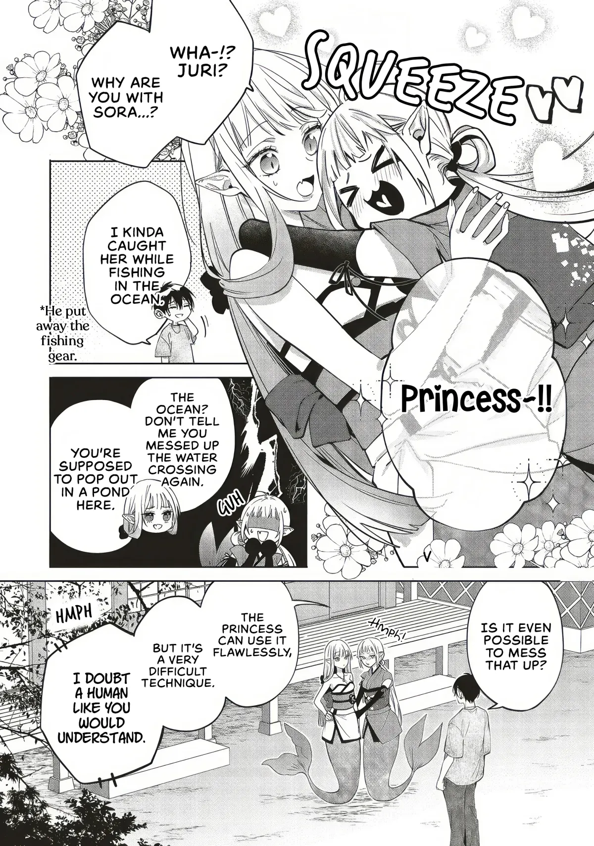 The Trading Mermaid and Sora’s First Love Chapter 6.3 page 3 - 