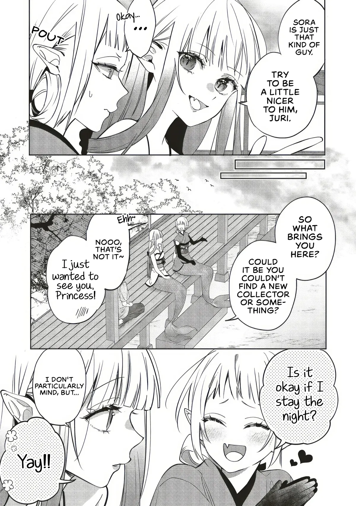 The Trading Mermaid and Sora’s First Love Chapter 6.3 page 6 - 