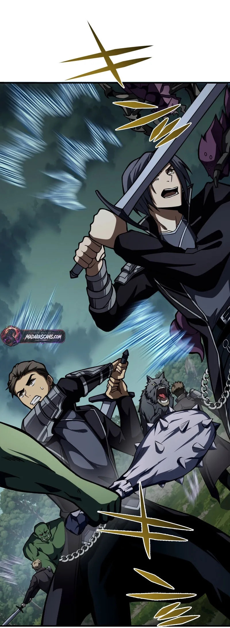The Transcendent Holy Swordsman Regresses as the Youngest Son of a Magic Swordsman Family Chapter 5 page 111 - 