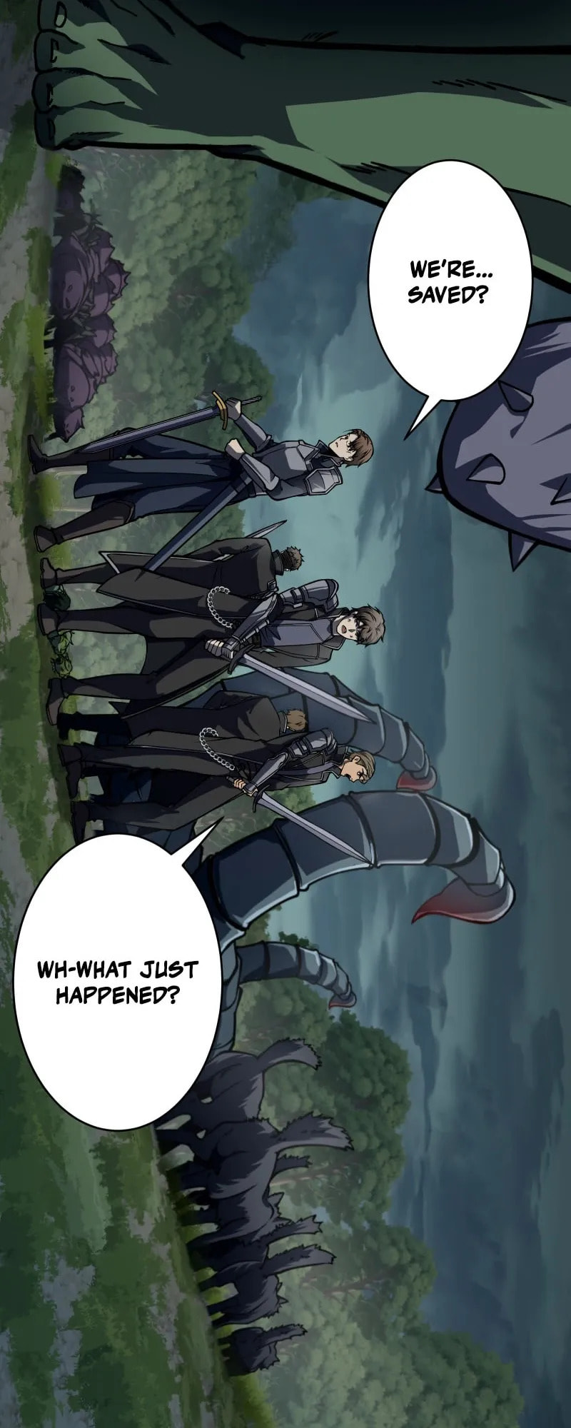 The Transcendent Holy Swordsman Regresses as the Youngest Son of a Magic Swordsman Family Chapter 5 page 117 - 