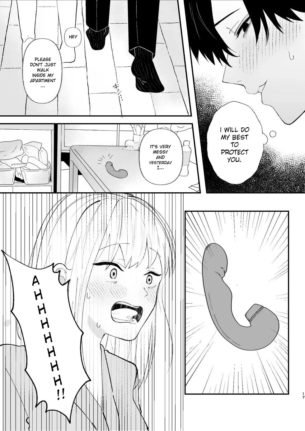 The True Identity of the Gentle Senior is a Yandere Chapter 1 page 17 - 