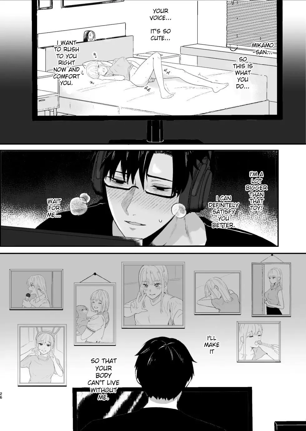 The True Identity of the Gentle Senior is a Yandere Chapter 1 page 26 - 