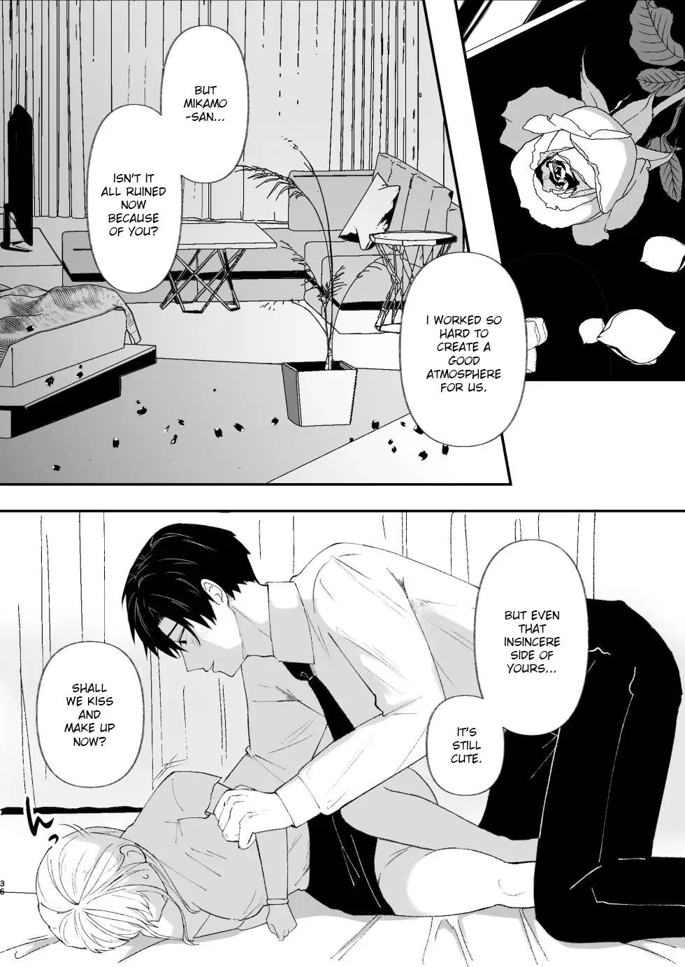 The True Identity of the Gentle Senior is a Yandere Chapter 1 page 36 - 
