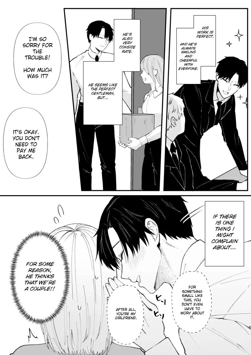 The True Identity of the Gentle Senior is a Yandere Chapter 1 page 5 - 