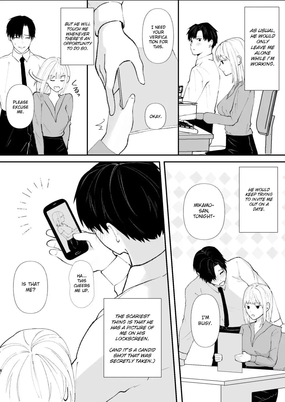 The True Identity of the Gentle Senior is a Yandere Chapter 1 page 6 - 