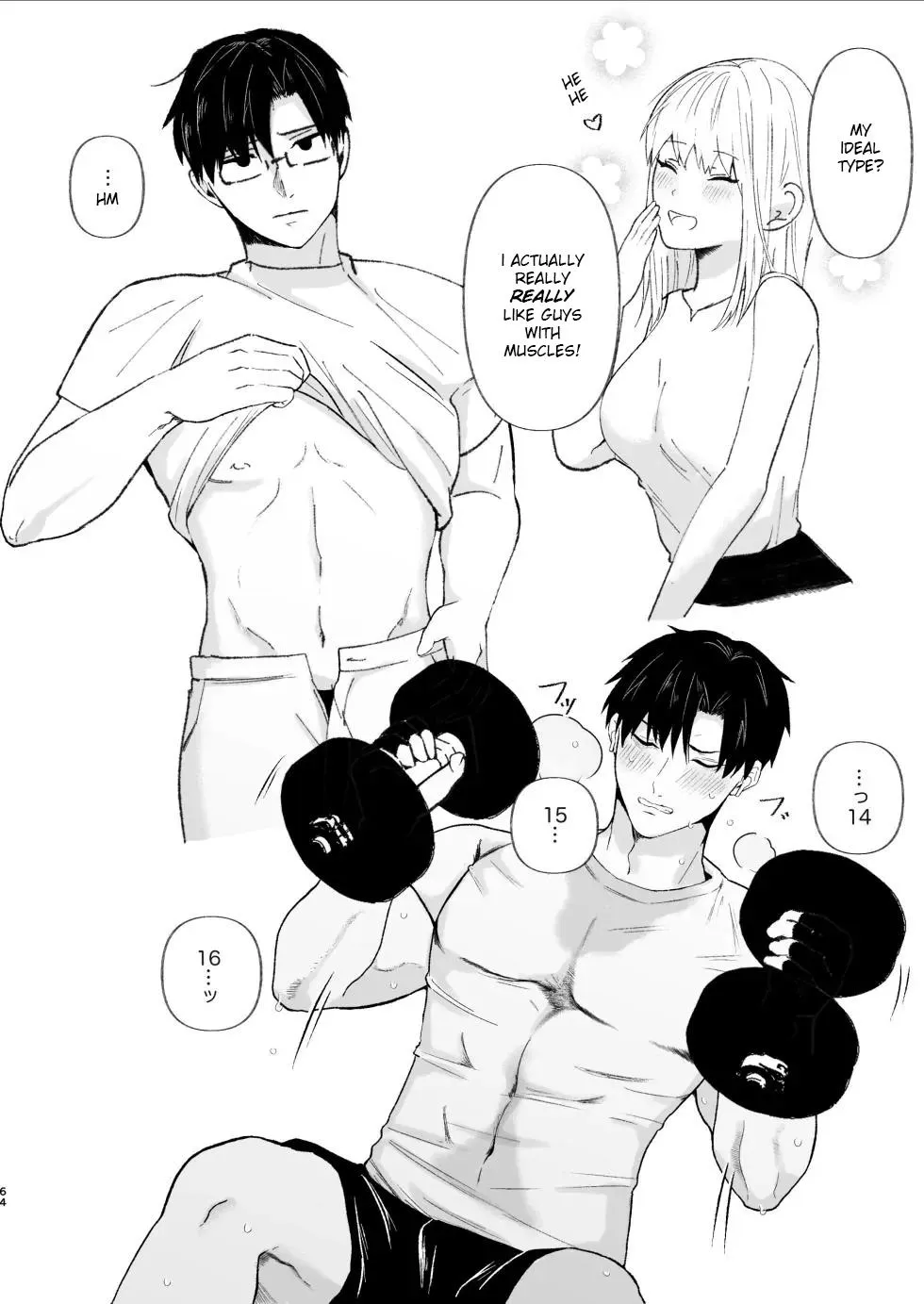 The True Identity of the Gentle Senior is a Yandere Chapter 1 page 64 - 