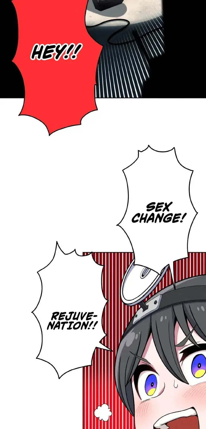 The Twin-Tailed President of the Girlification Research Lab Chapter 1 page 56 - 