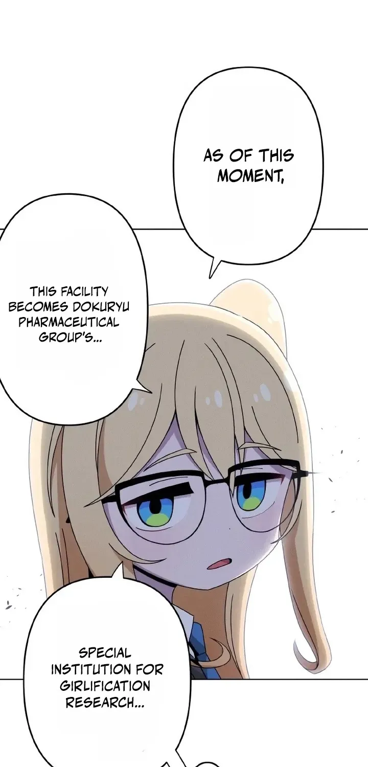 The Twin-Tailed President of the Girlification Research Lab Chapter 6 page 22 - 