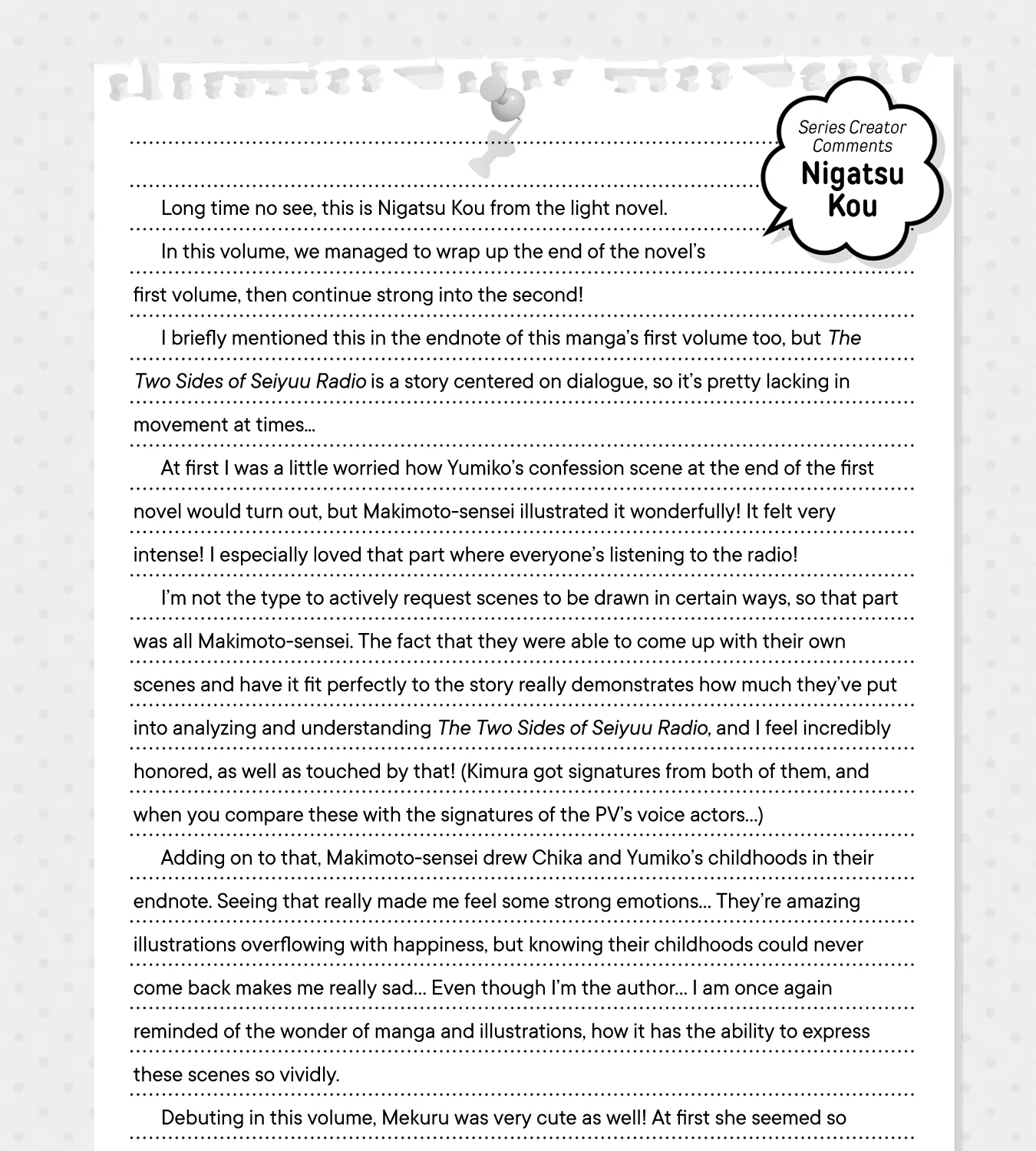 The Two Sides of Seiyuu Radio Chapter 16.5 page 31 - 