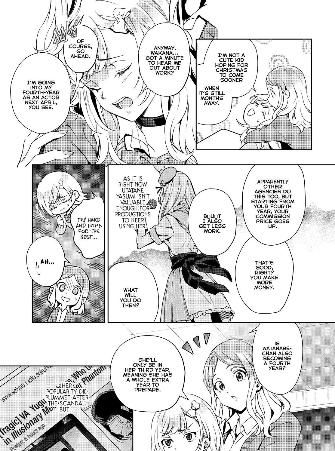 The Two Sides of Seiyuu Radio Chapter 21 page 11 - 