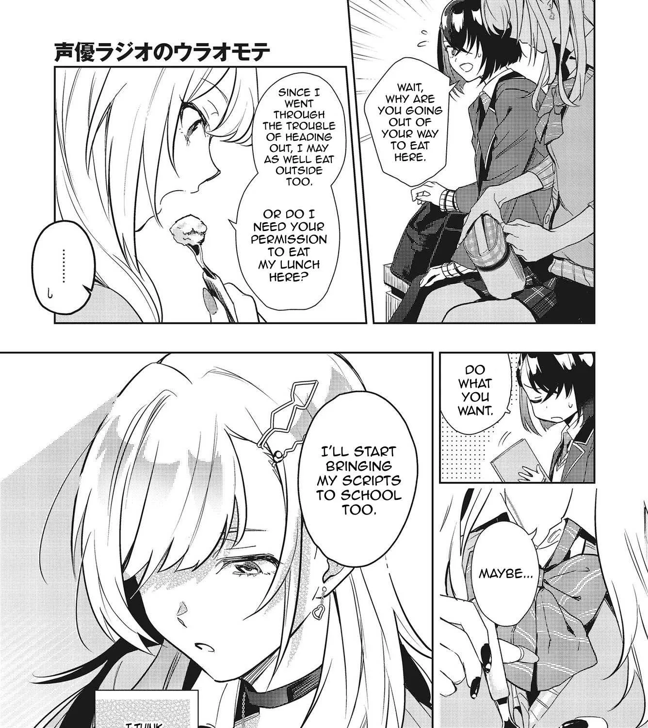 The Two Sides of Seiyuu Radio Chapter 3 page 38 - 