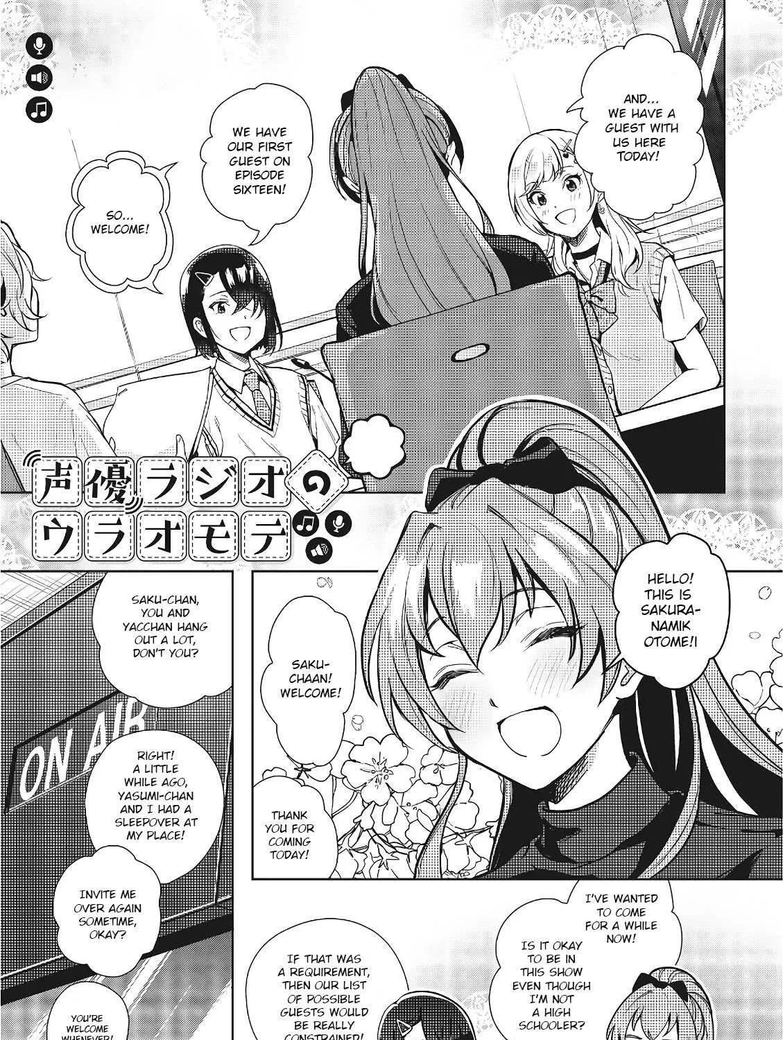 The Two Sides of Seiyuu Radio Chapter 8 page 1 - 