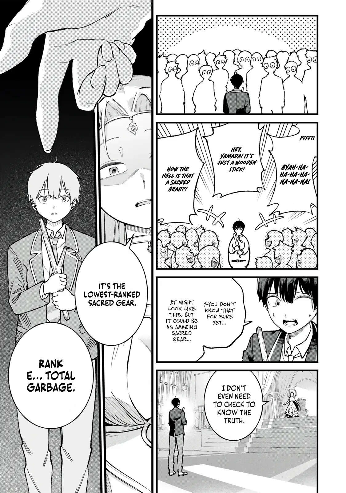 The Unaware Sword Saint Who Trained for 100 Million Years: Overwhelming Another World with the All-Purpose Divine Artifact Mocked as a Mere Stick and the “Sword Demon” Persona Born from Extreme Training Chapter 1 page 13 - 