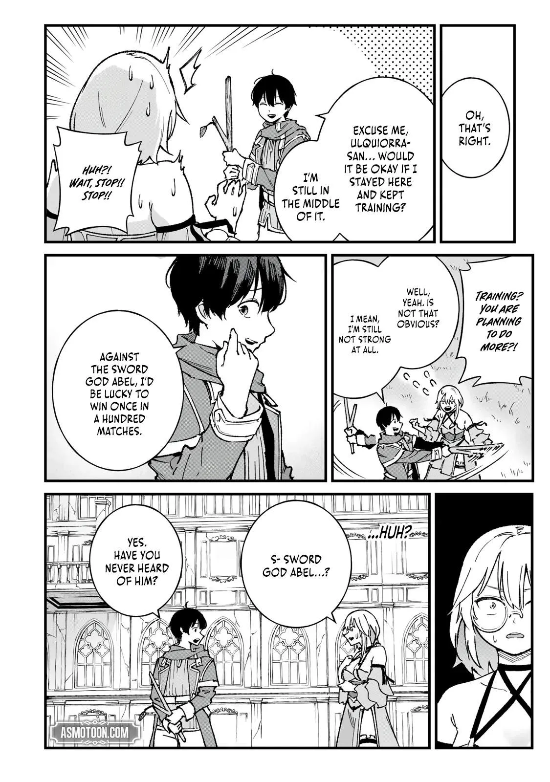 The Unaware Sword Saint Who Trained for 100 Million Years: Overwhelming Another World with the All-Purpose Divine Artifact Mocked as a Mere Stick and the “Sword Demon” Persona Born from Extreme Training Chapter 2 page 9 - 