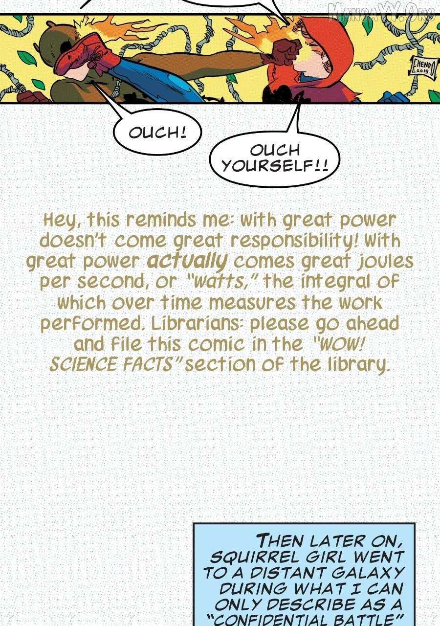 The Unbeatable Squirrel Girl Chapter 10 page 8 - 