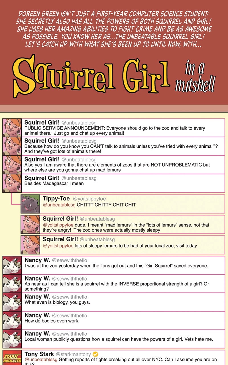 The Unbeatable Squirrel Girl Episode 13 page 1 - 