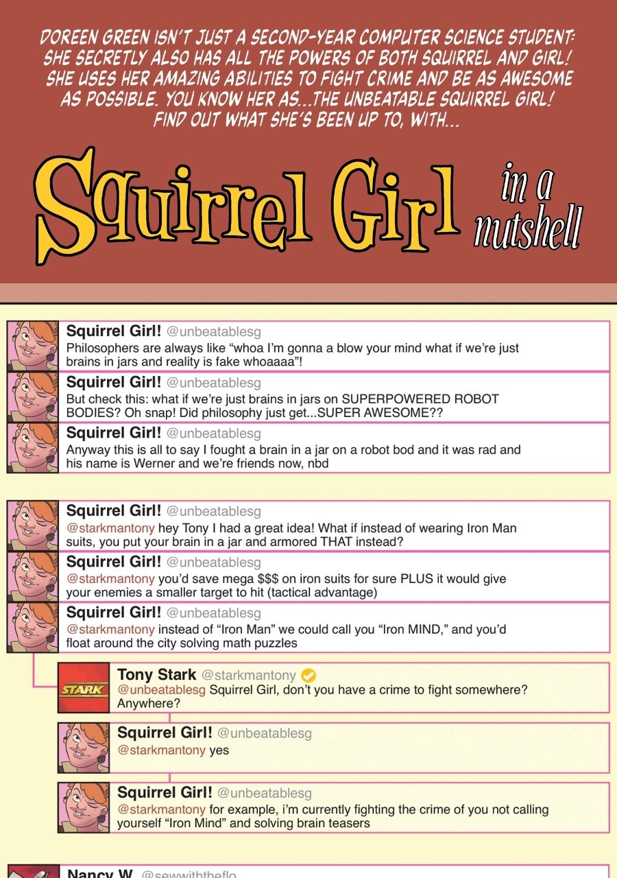 The Unbeatable Squirrel Girl Episode 19 page 1 - 