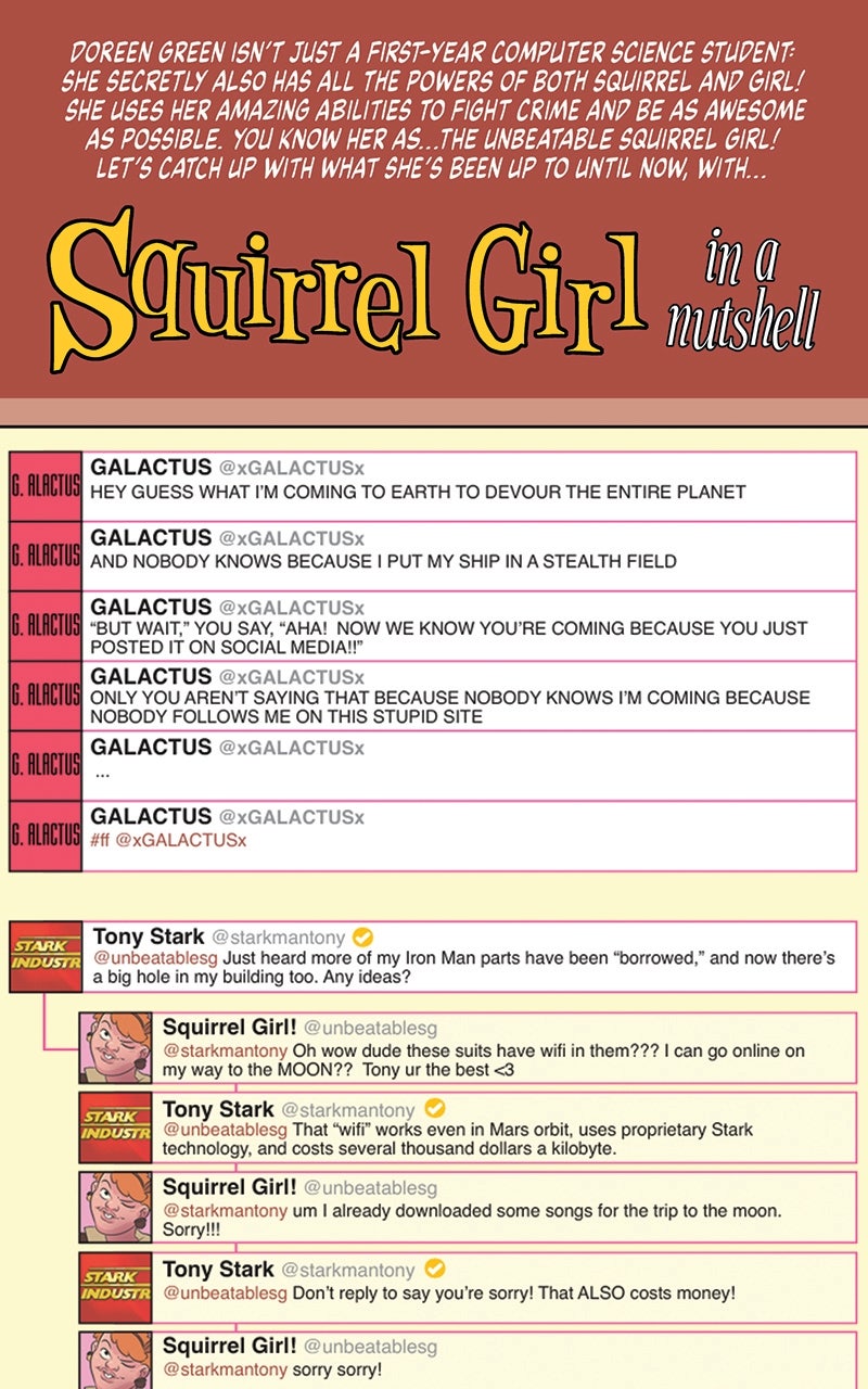 The Unbeatable Squirrel Girl Episode 7 page 1 - 