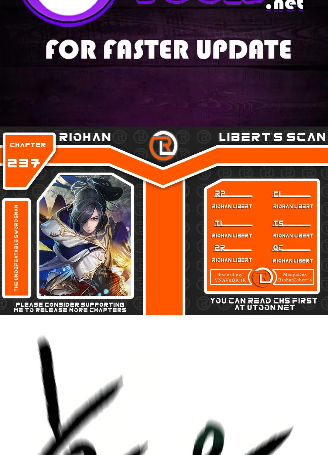 The Undefeatable Swordsman Chapter 237 page 2 - 