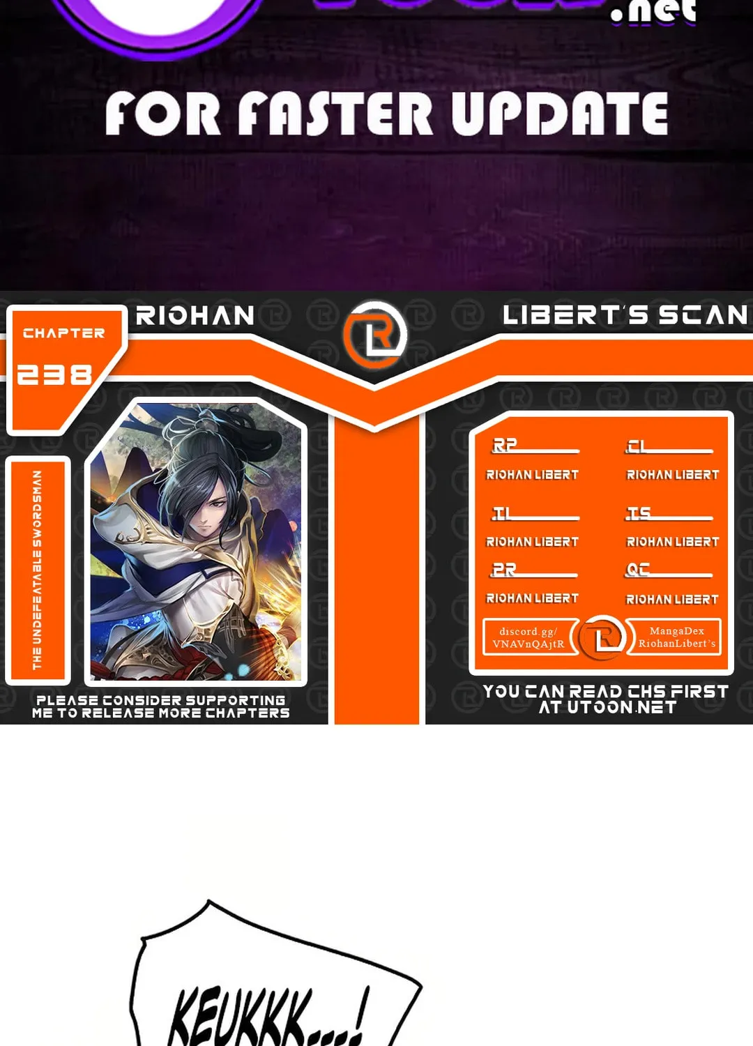 The Undefeatable Swordsman Chapter 238 page 2 - 