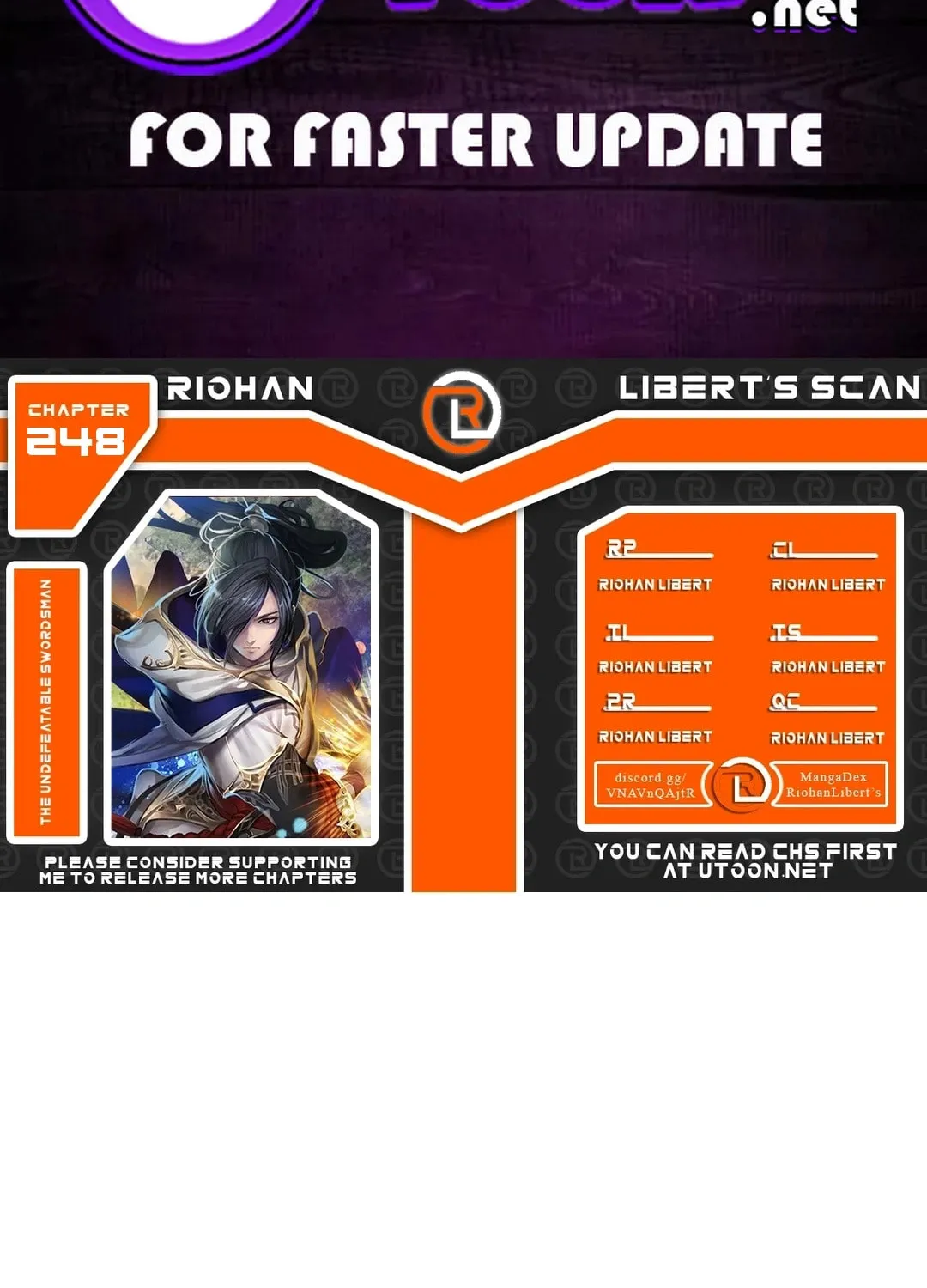 The Undefeatable Swordsman Chapter 248 page 2 - 