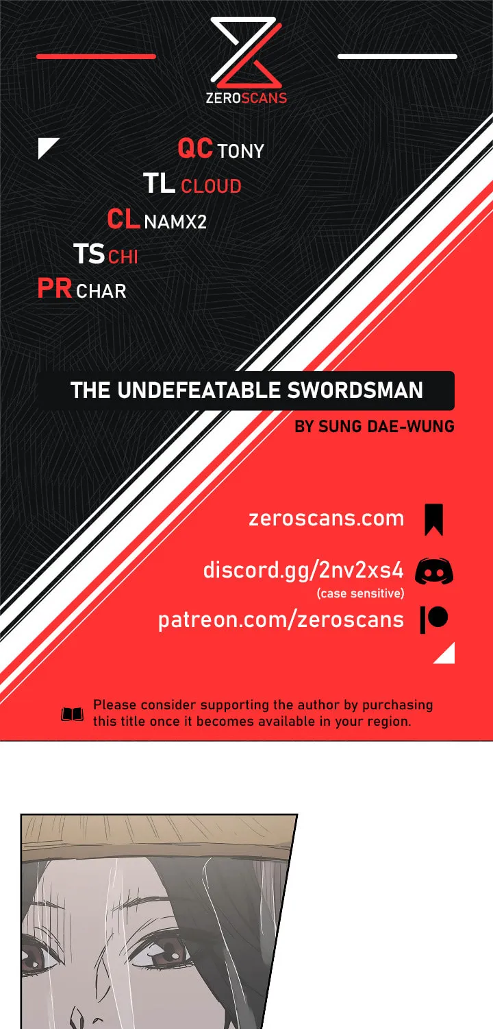 The Undefeatable Swordsman Chapter 3 page 1 - 